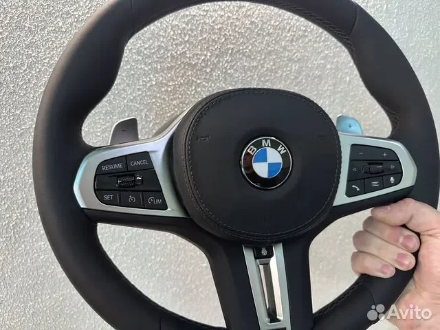 Руль подогрев+вибро BMW G20 G30 G01 G07 G05 G06 - миниатюра 3
