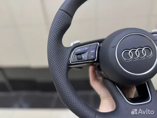 Оригинальный руль audi с подогревом и без - миниатюра 2