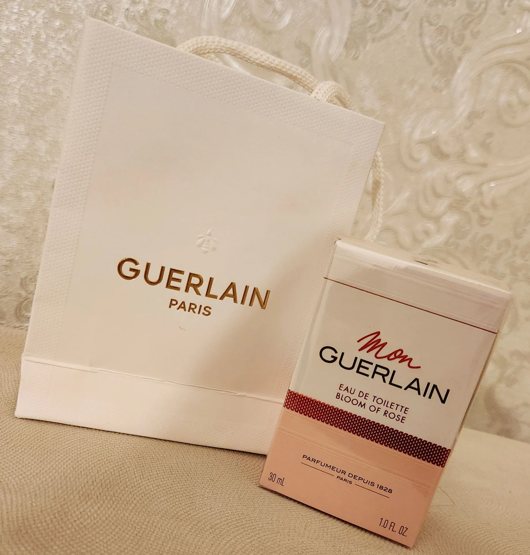 Туалетная вода Mon Guerlain bloom of rose - изображение 1