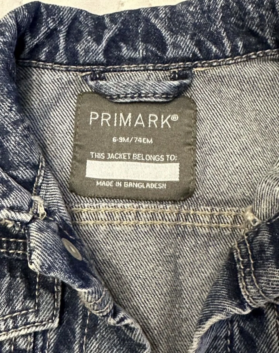 Джинсовая куртка Primark  74-80 - миниатюра 5