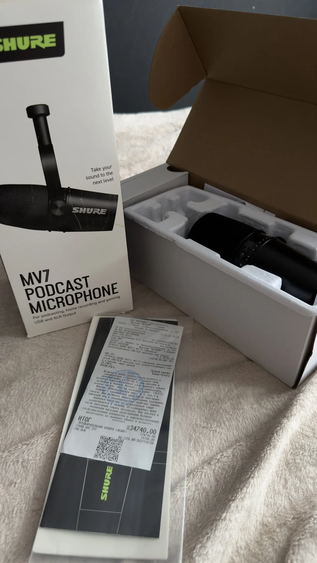 Микрофон shure MV7 - изображение 1