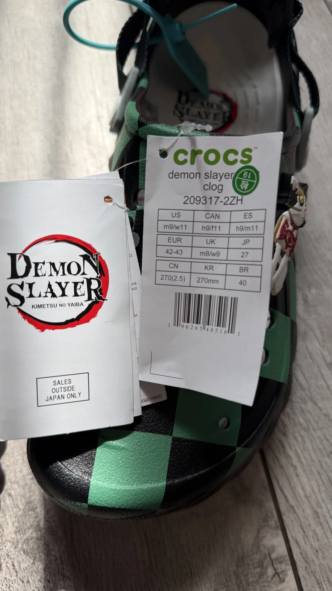 Demon Slayer x Crocs EUR 42-43 - миниатюра 3
