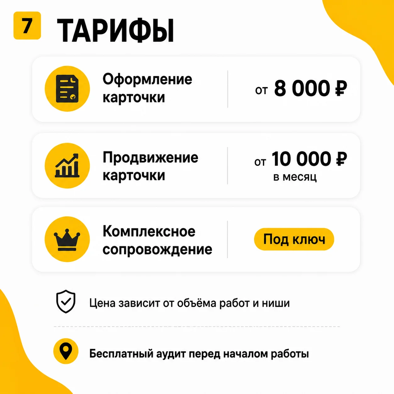 Продвижение в Яндекс Картах Бесплатный аудит - миниатюра 7