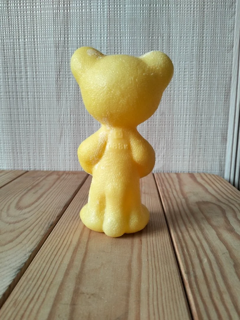 Детская игрушка СССР Львенок пластмасса - миниатюра 3