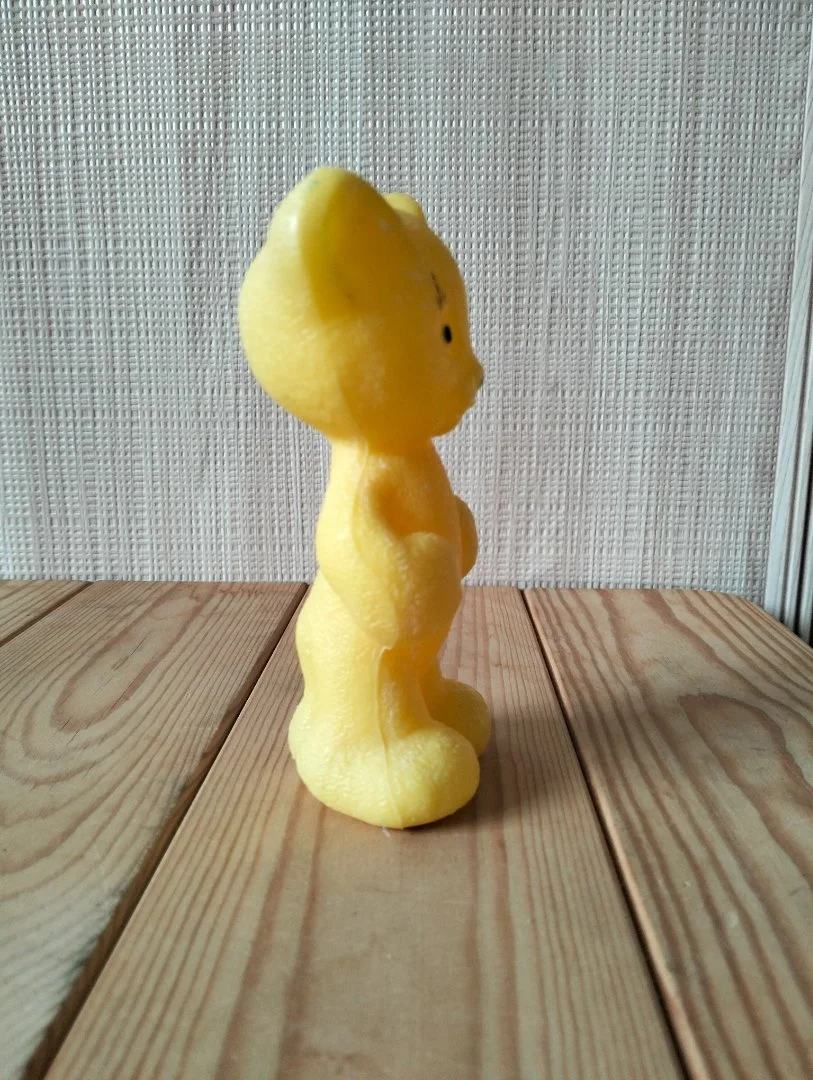 Детская игрушка СССР Львенок пластмасса - миниатюра 5