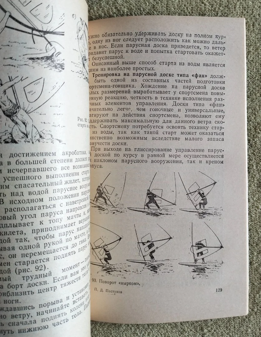 Доска под парусом Пастухов 1988 - миниатюра 5