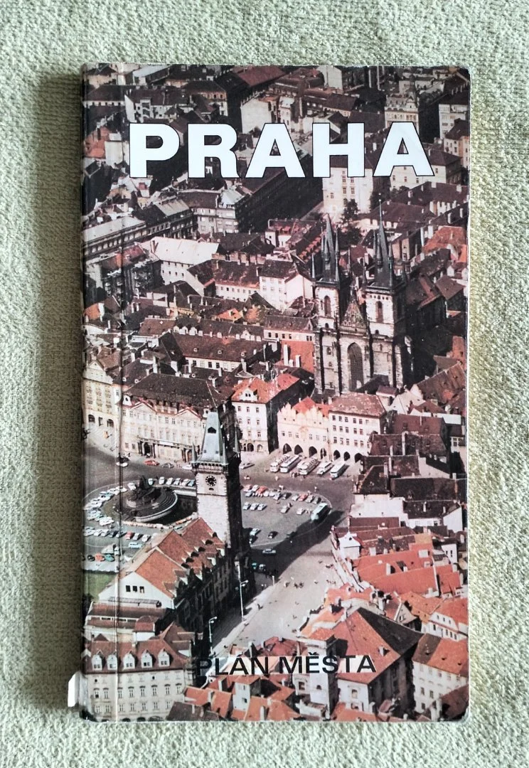 Praha Plán města Kartografie Praha 1973 карта города Прага Чехословакия - изображение 1