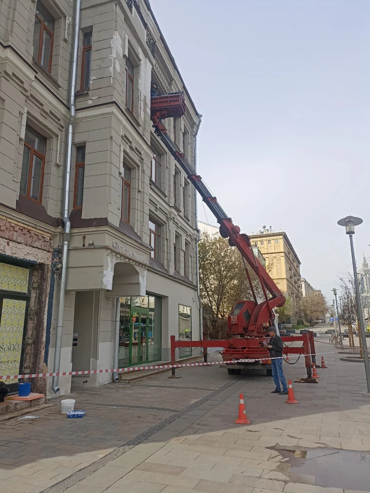 Аренда автовышки, услуги автовышки - миниатюра 2