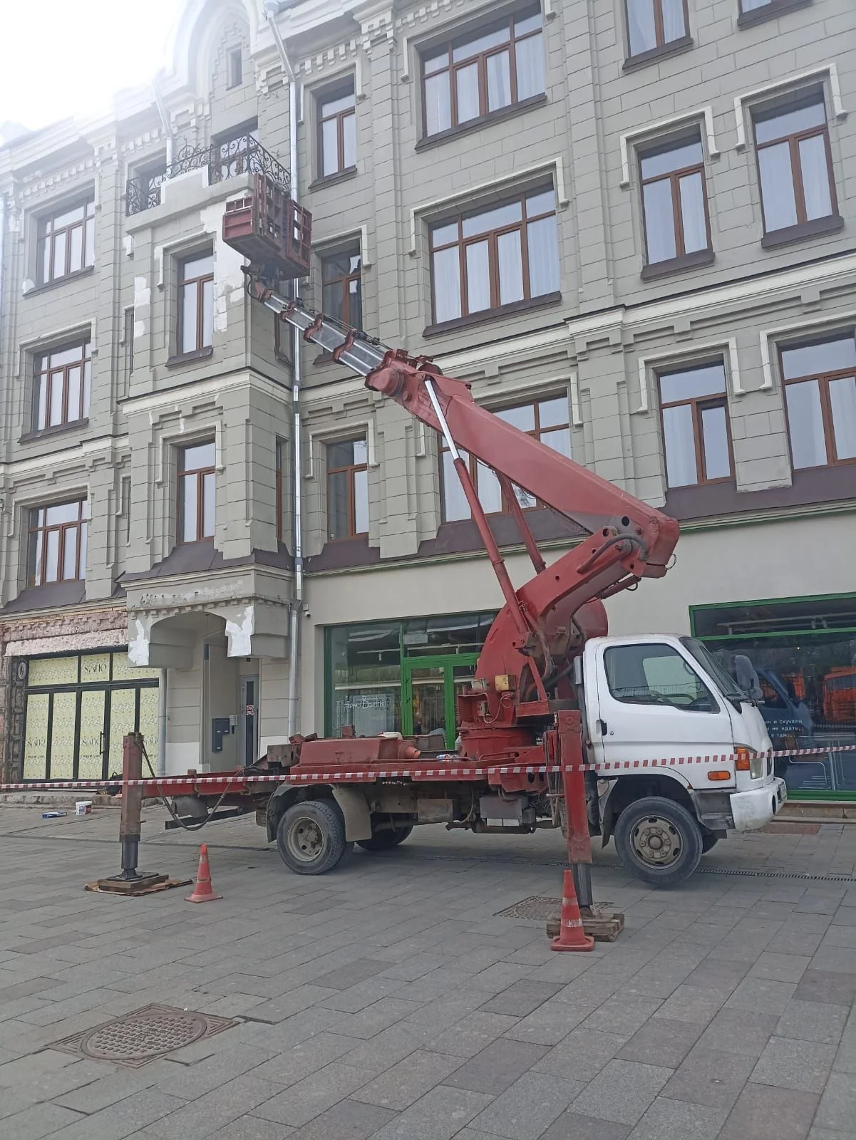 Аренда автовышки, услуги автовышки - миниатюра 3