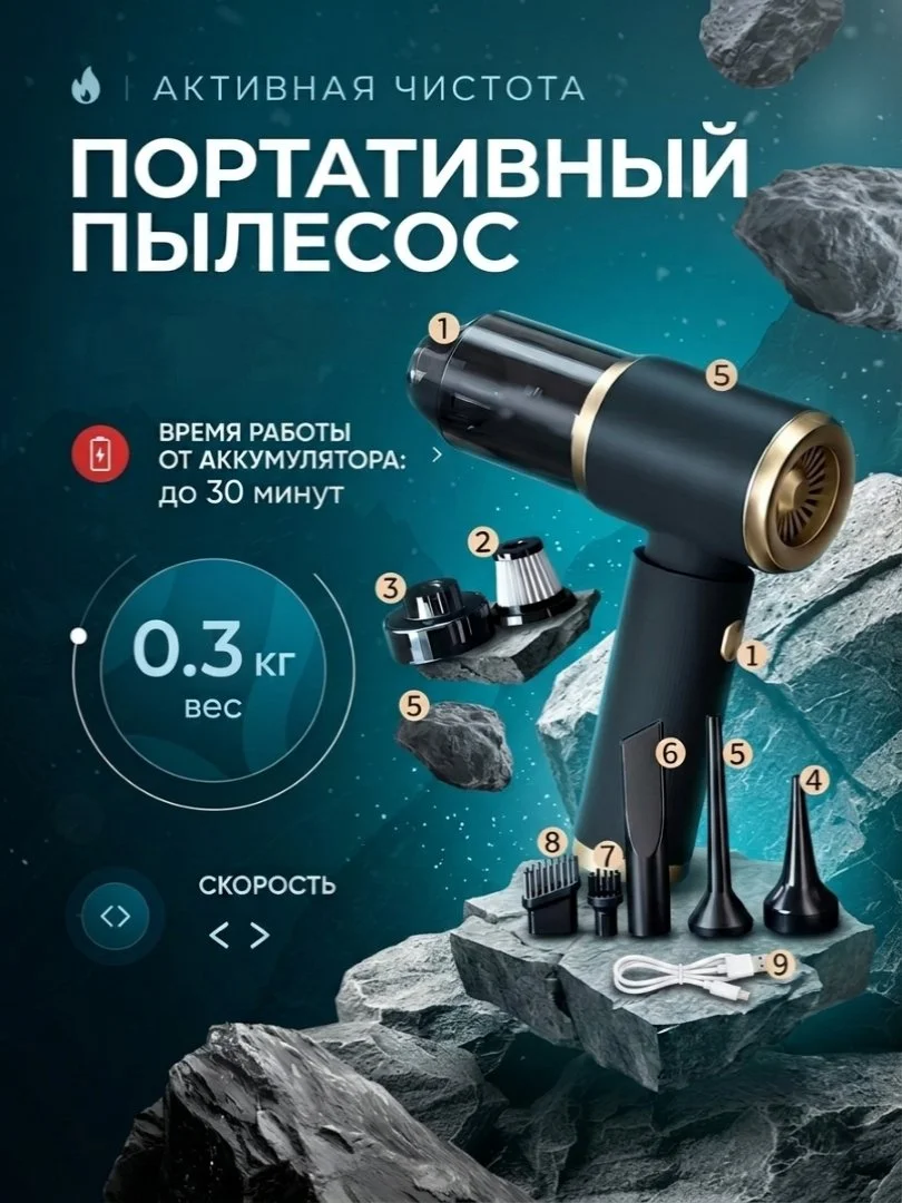 Портативный пылесос - изображение 1