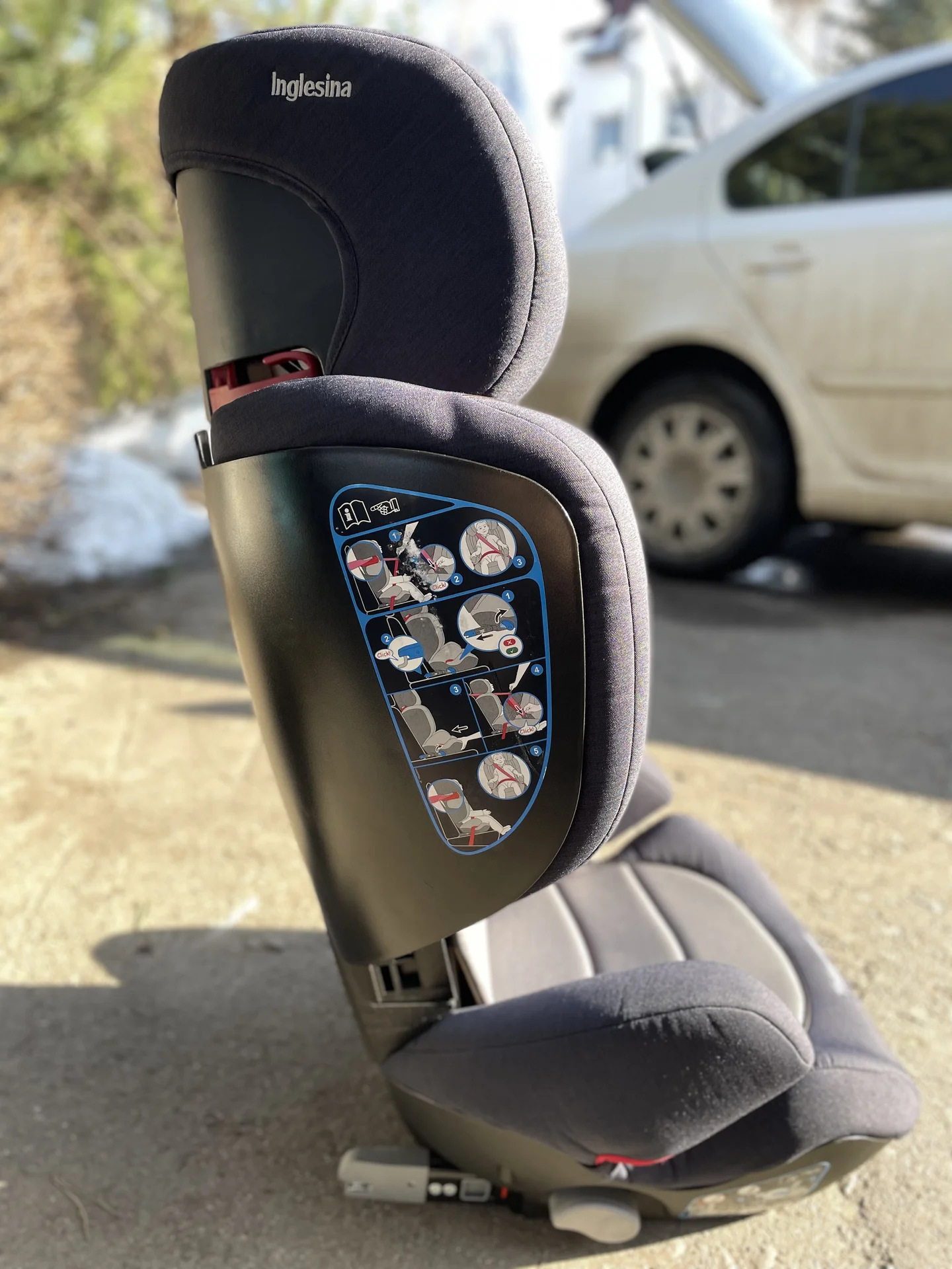 Автокресло Inglesina Tolomeo i-Fix (15-36 кг) - миниатюра 2