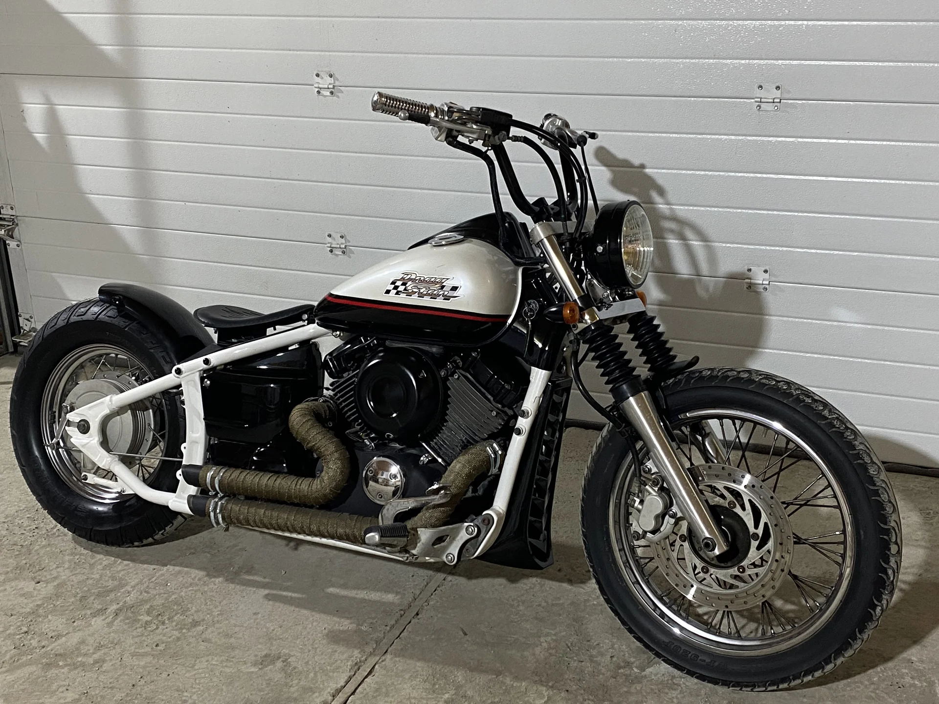 Мотоцикл Yamaha drag star 400 custom - миниатюра 4