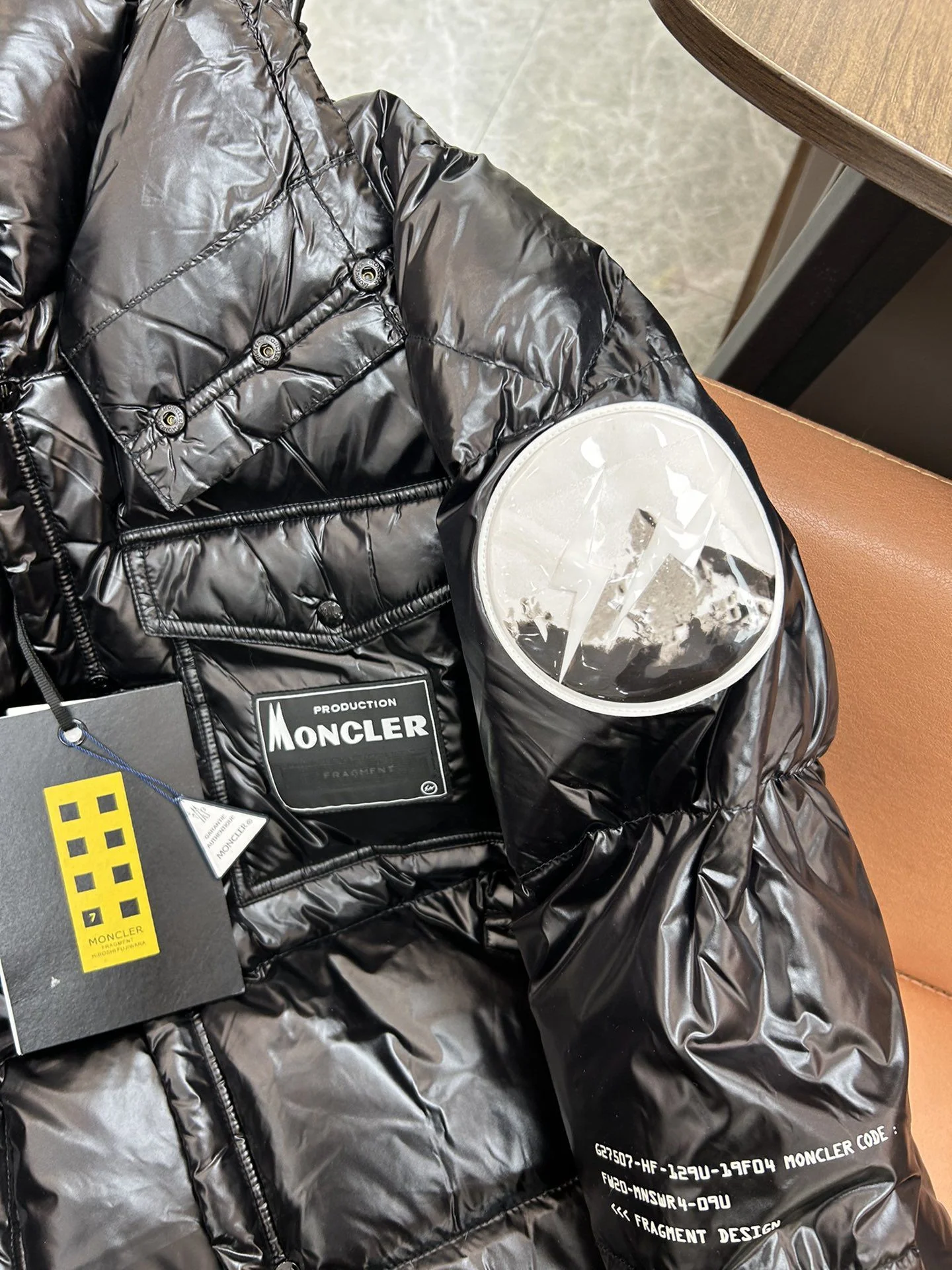 пуховик мужской Moncler - миниатюра 4