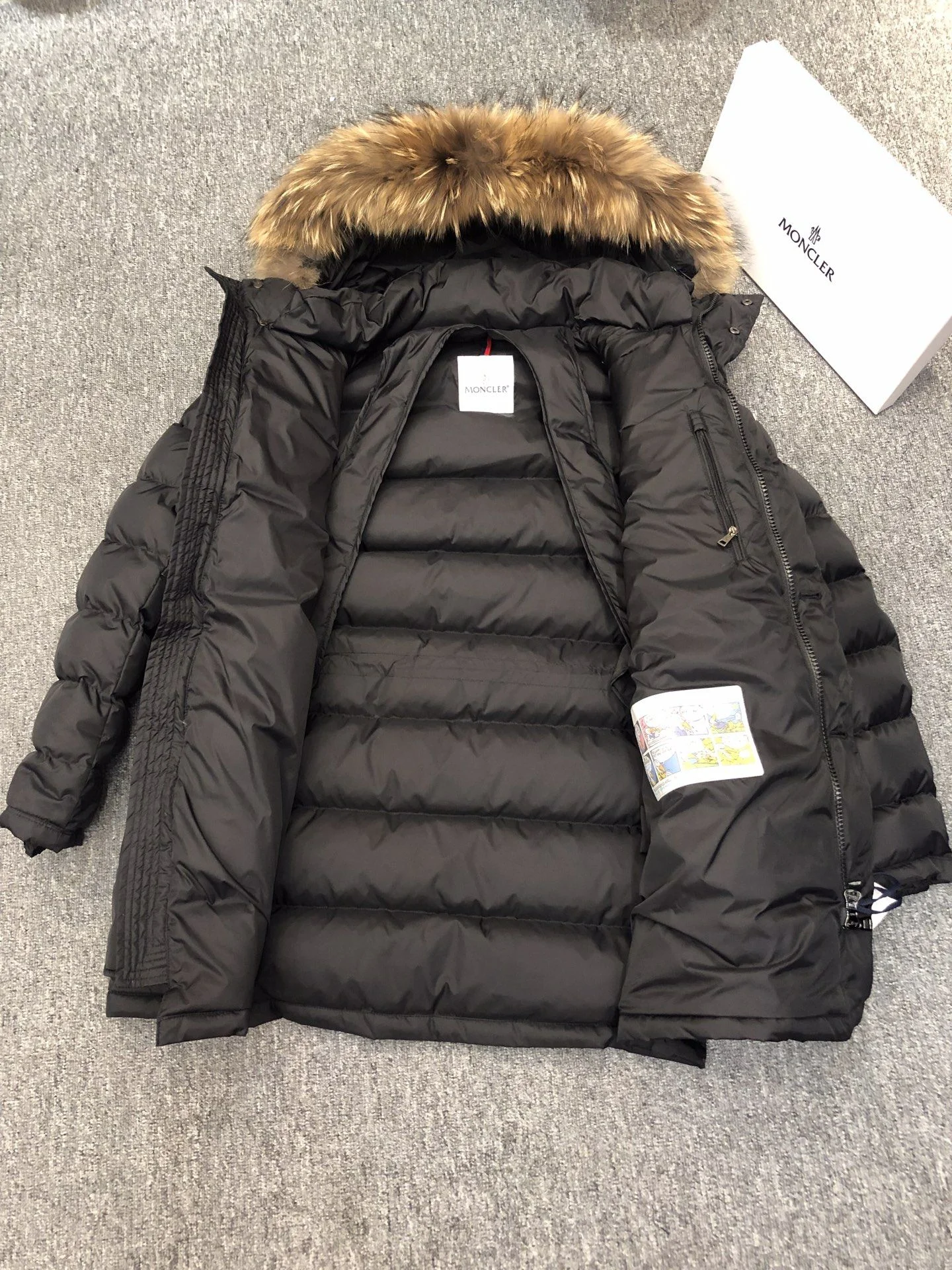 мужской пуховик парка Moncler - миниатюра 2