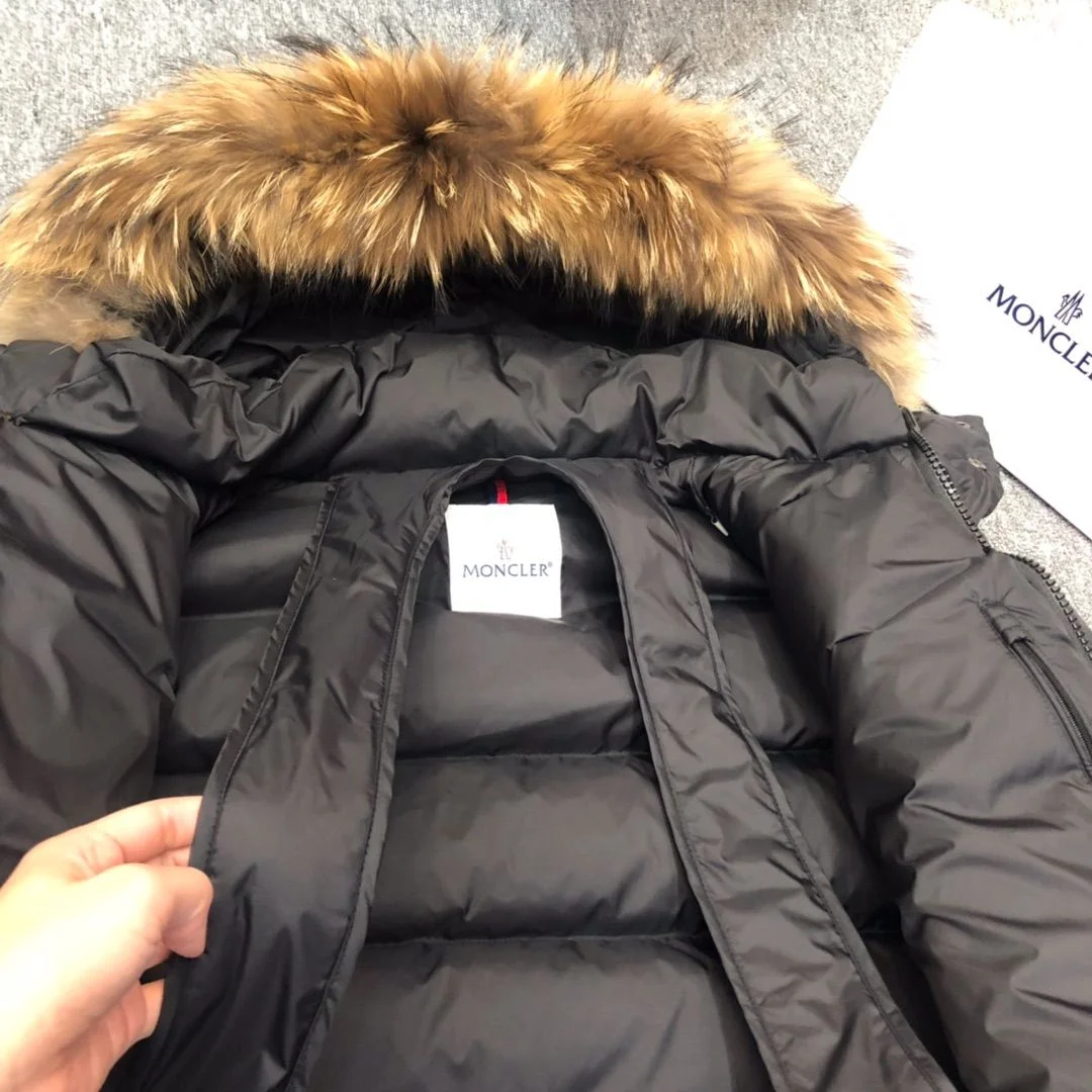 мужской пуховик парка Moncler - миниатюра 4