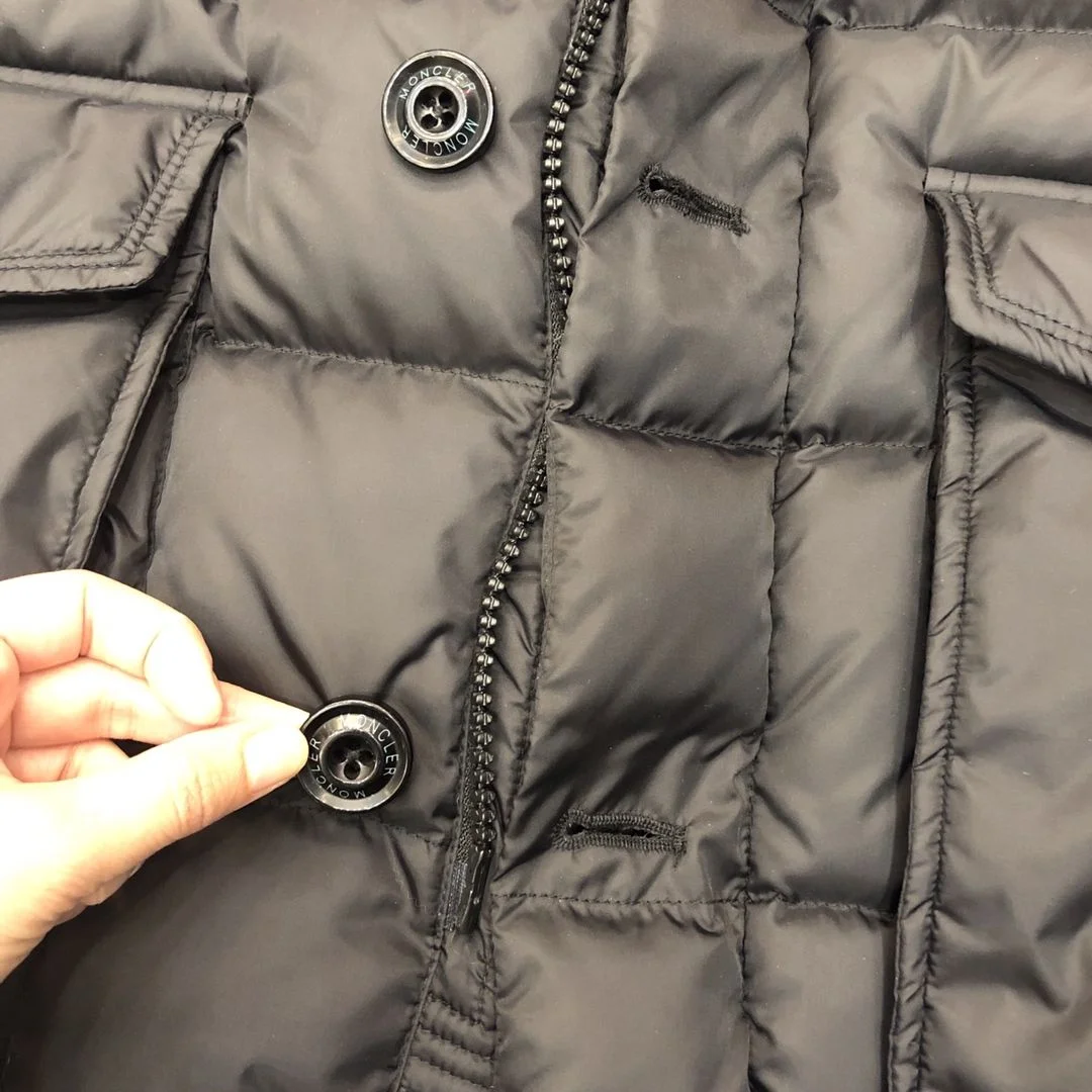 мужской пуховик парка Moncler - миниатюра 7