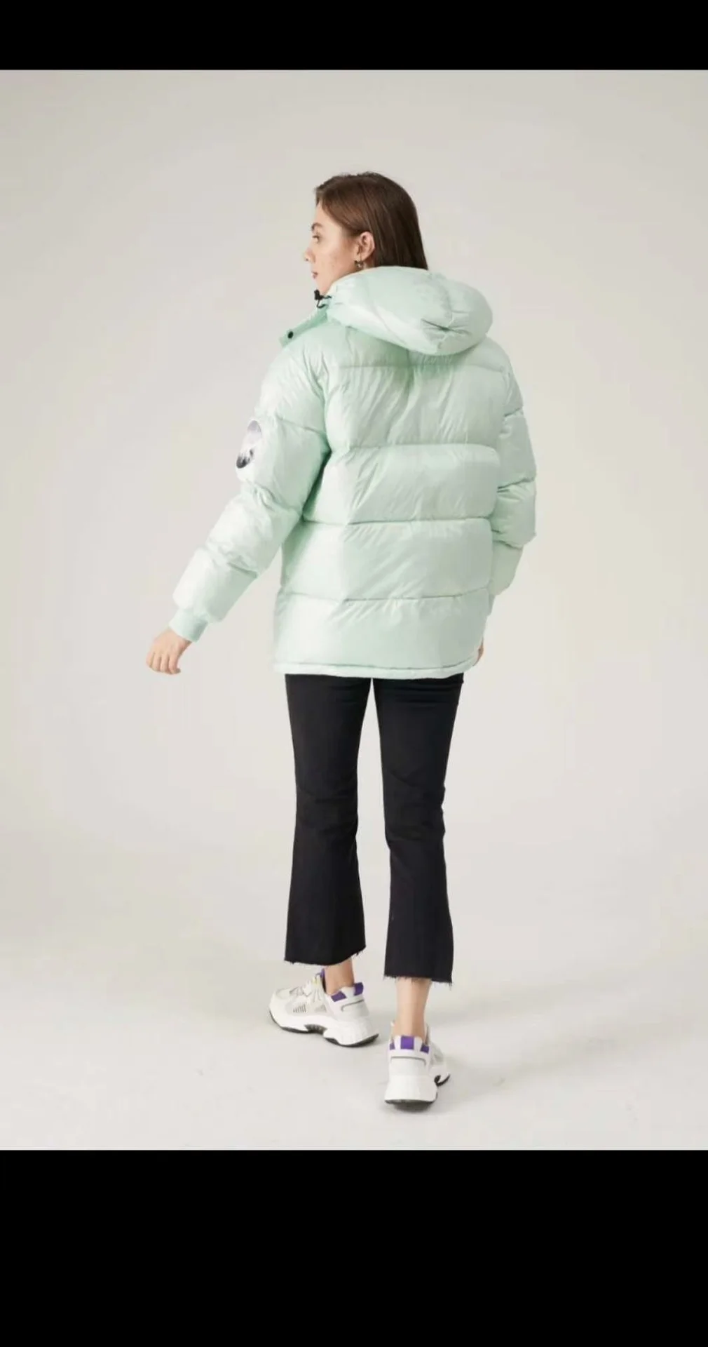 пуховик женский Moncler - миниатюра 6