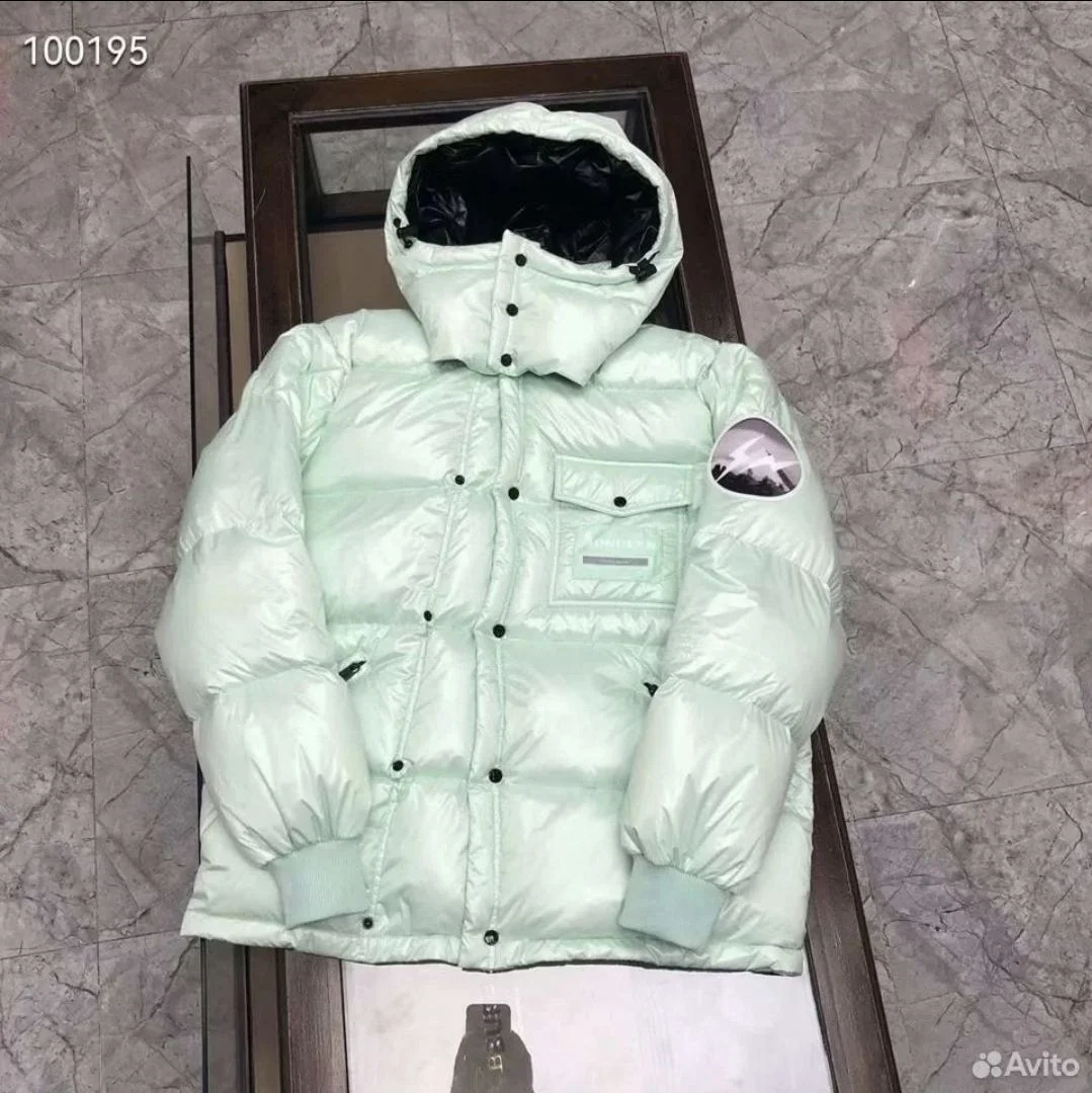 пуховик женский Moncler - миниатюра 7