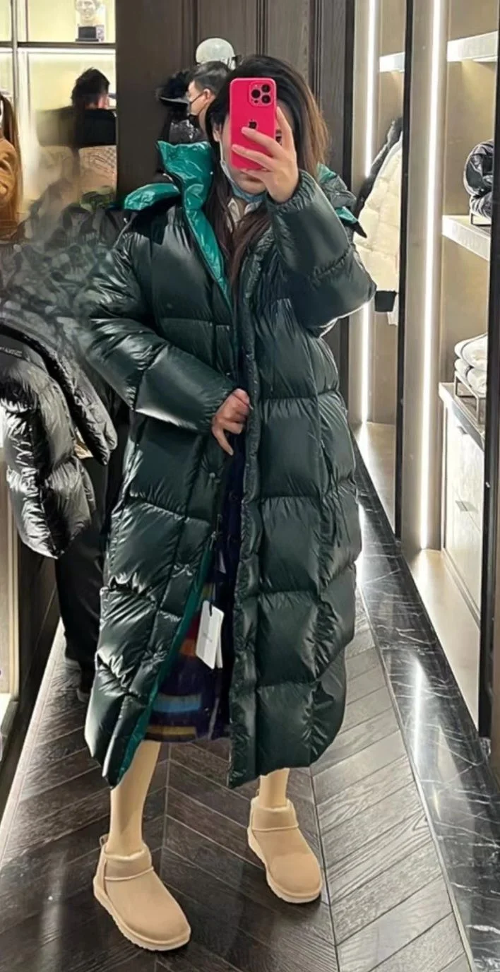 пуховик женский Moncler - миниатюра 9