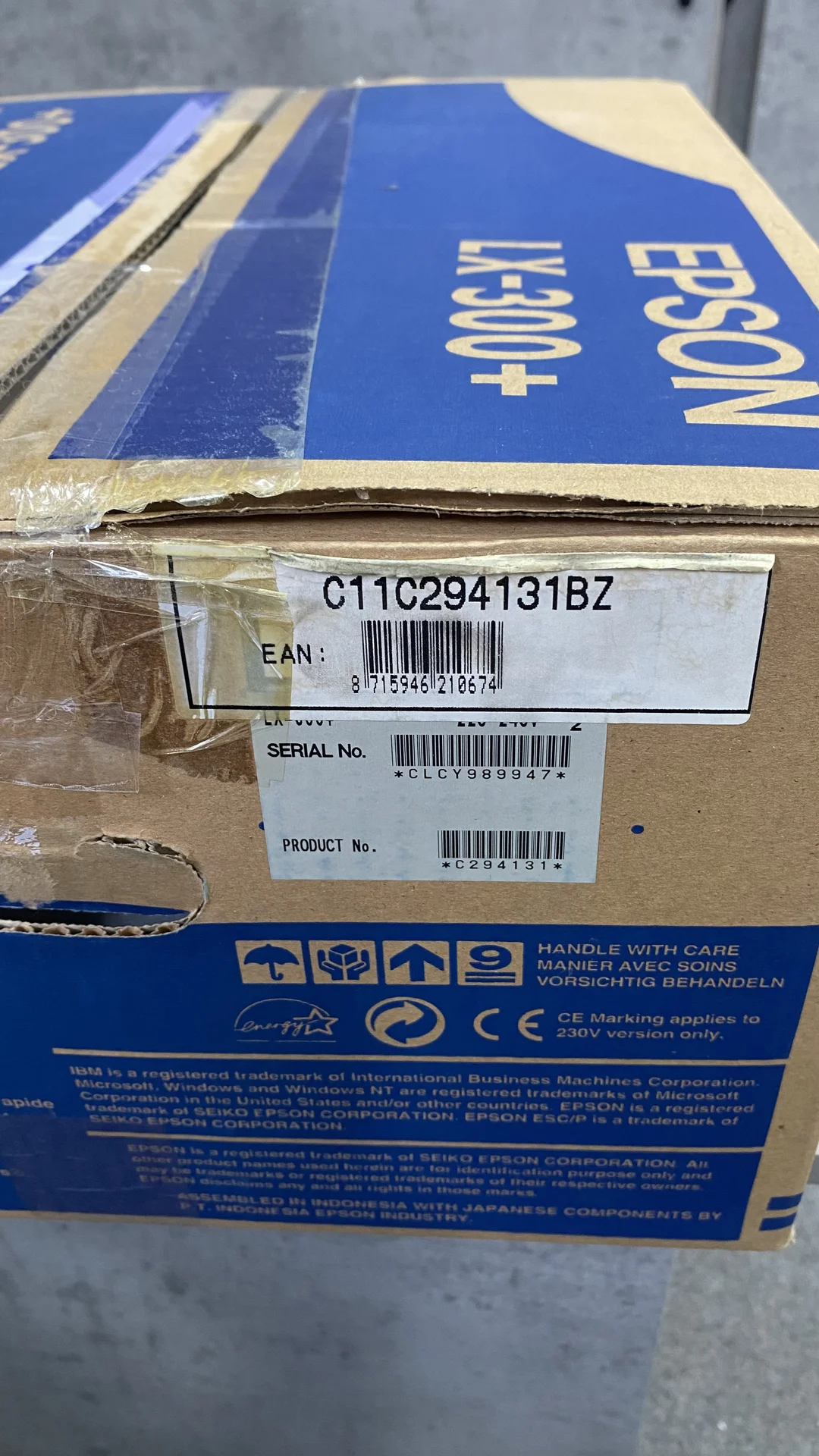 Принтер матричный Epson LX-300+ - миниатюра 4