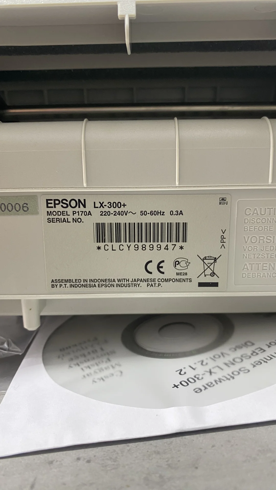 Принтер матричный Epson LX-300+ - миниатюра 7