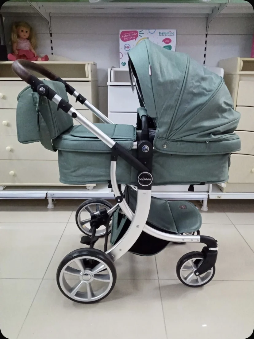 Коляска luxmom 3 в 1 - миниатюра 5