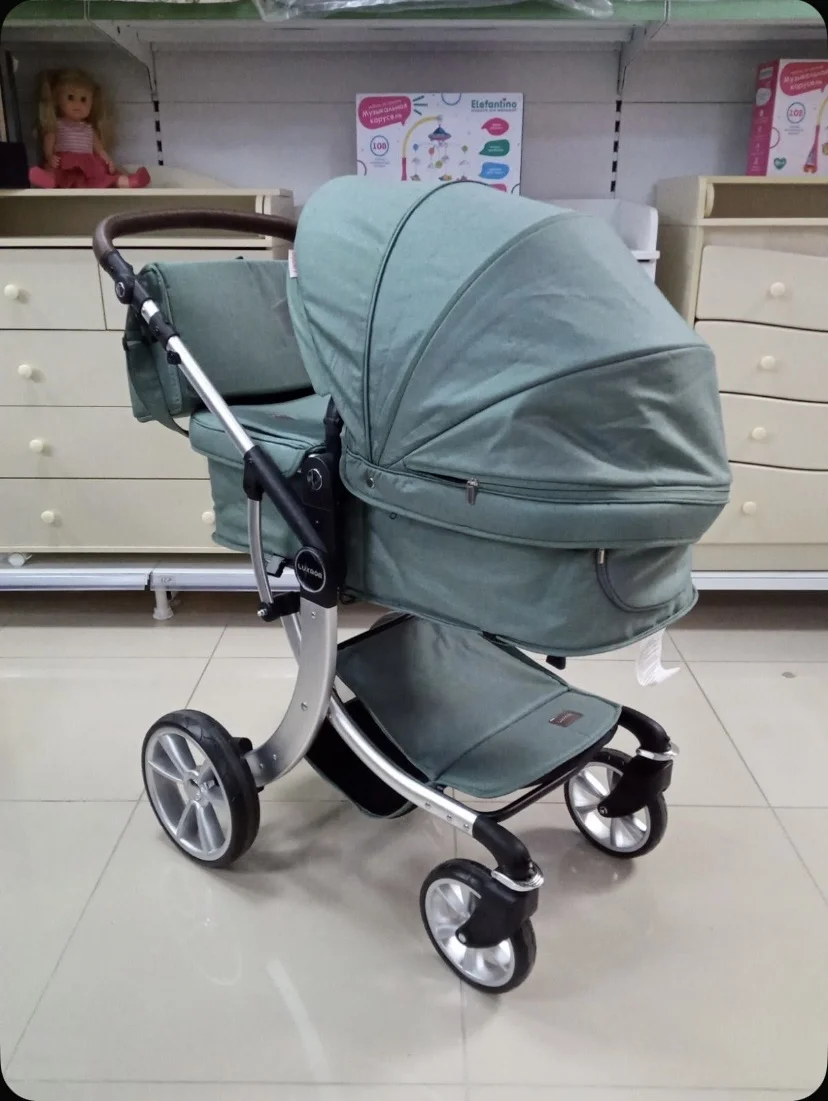 Коляска luxmom 3 в 1 - миниатюра 6