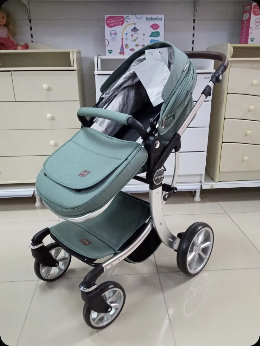 Коляска luxmom 3 в 1 - миниатюра 7