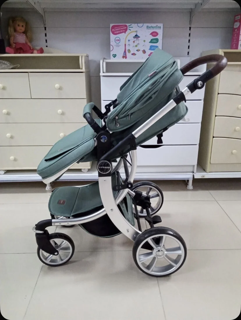 Коляска luxmom 3 в 1 - миниатюра 9