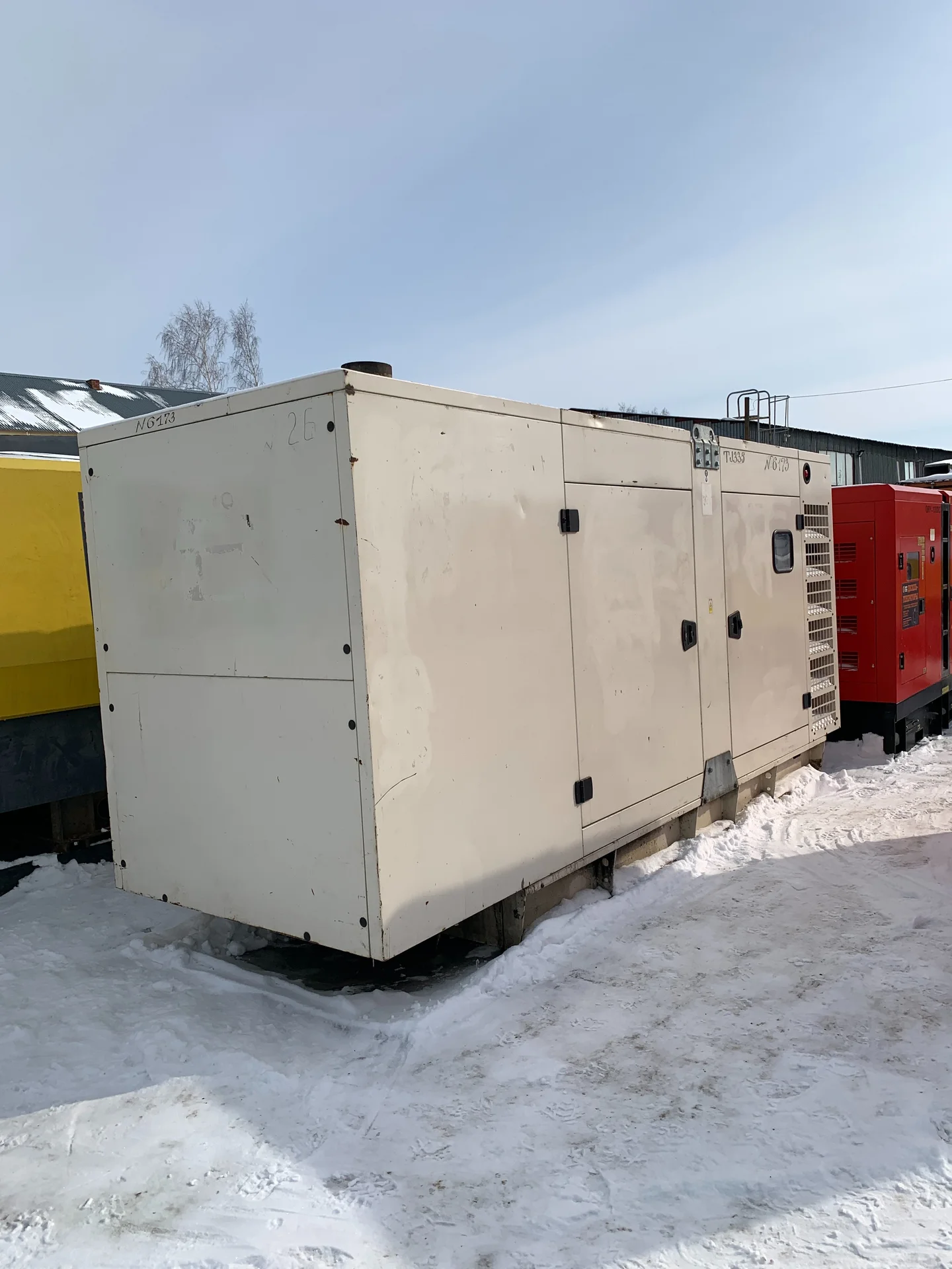 Дизельный генератор Б/У Teksan TJ 335 240 кВт - миниатюра 3