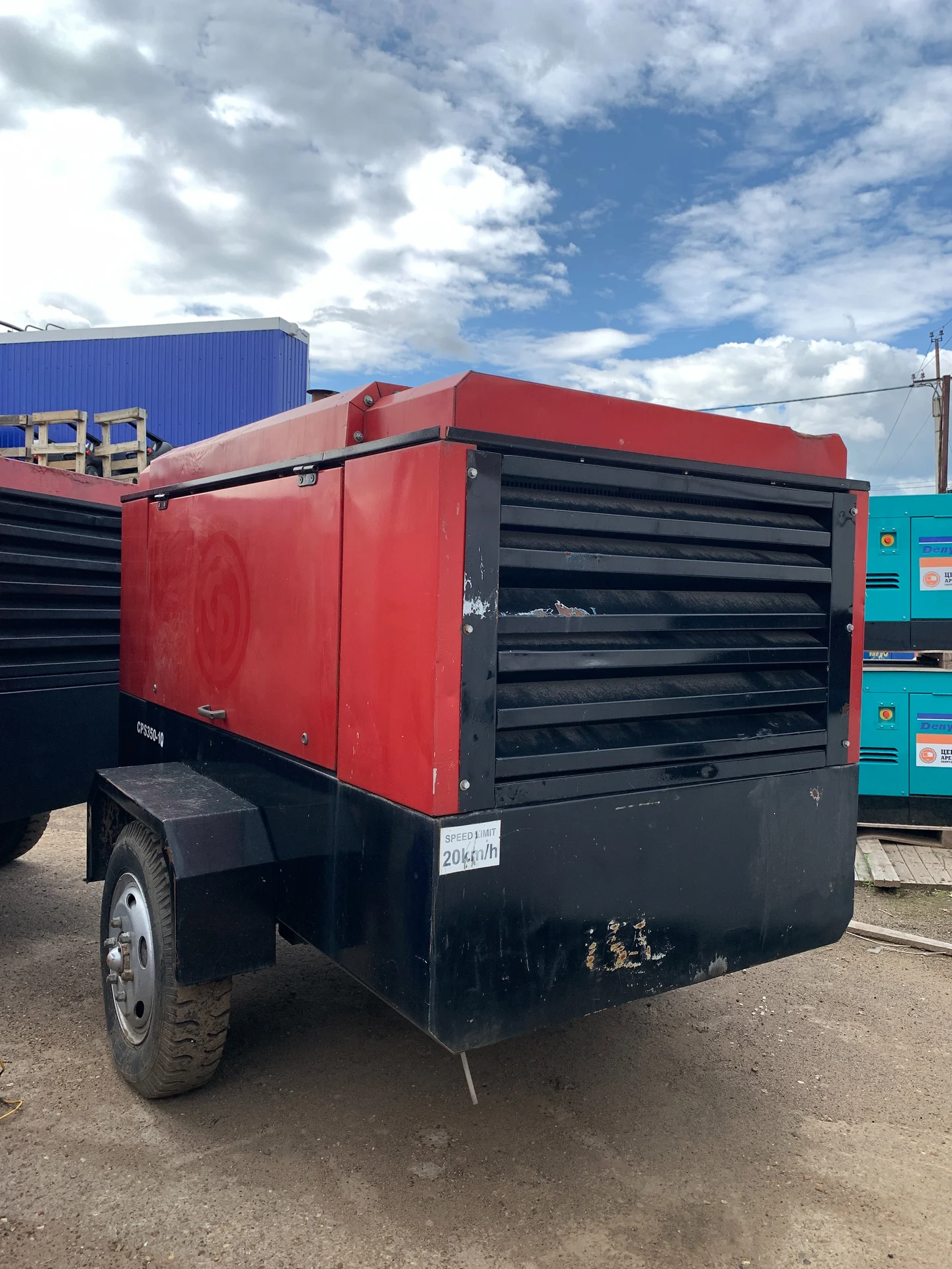 Дизельный компрессор бу Chicago CPS 350 10 м3/мин - изображение 1