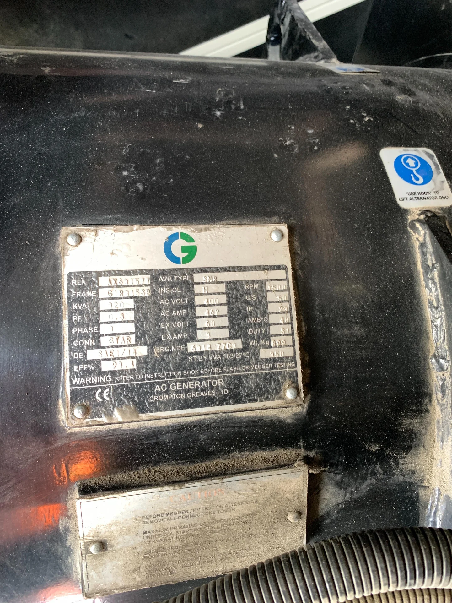 Дизельный генератор бу Teksan TJ 335 240 кВт - миниатюра 2