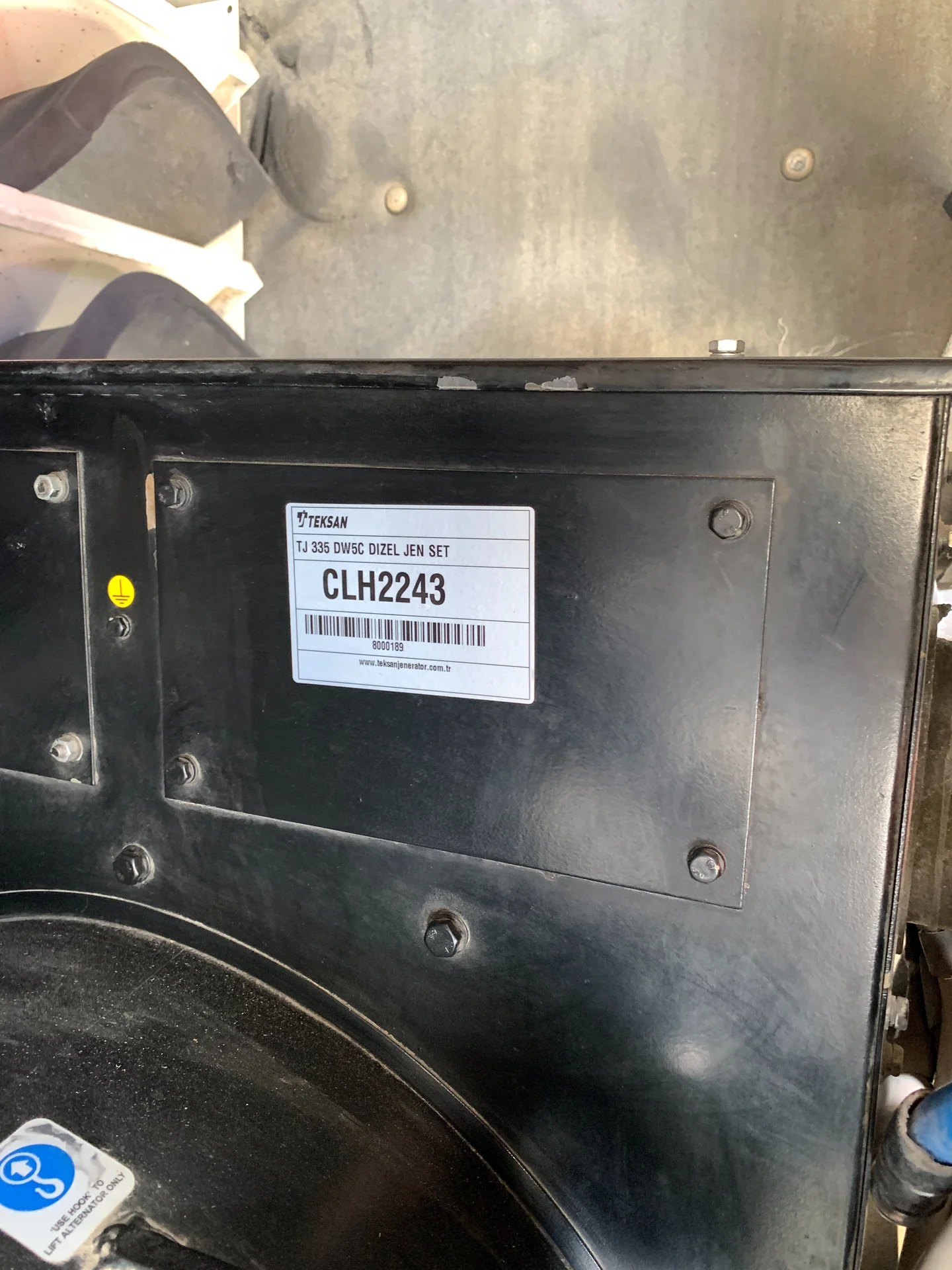 Дизельный генератор бу Teksan TJ 335 240 кВт - миниатюра 2