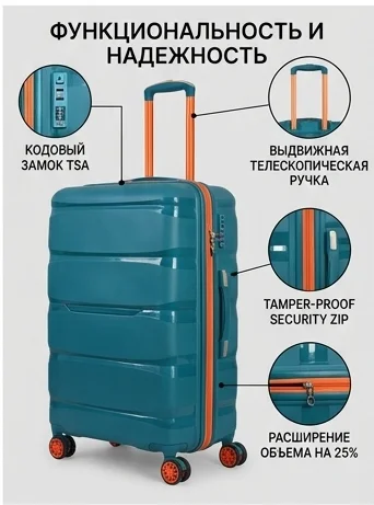 Комплект Чемоданов Thousand Blade SH1006 - миниатюра 4
