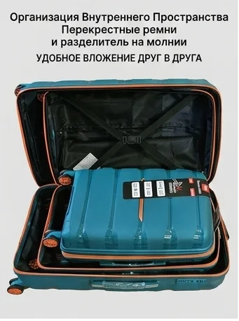 Комплект Чемоданов Thousand Blade SH1006 - миниатюра 5