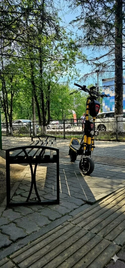 Мощный Электросамокат Kaboo Wolf King GTR - миниатюра 2