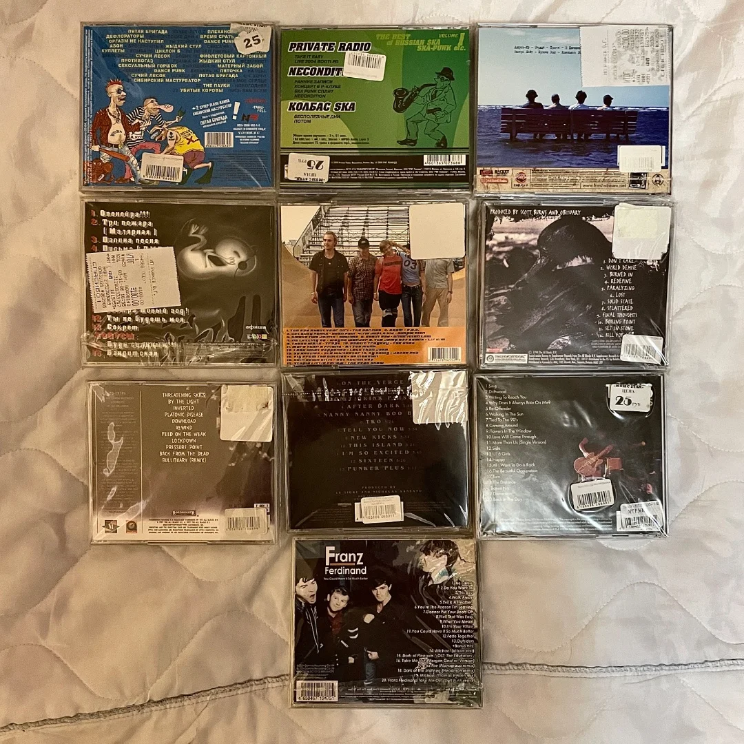 CD диски Indie, Rock, Metal, Ska, Punk - миниатюра 2