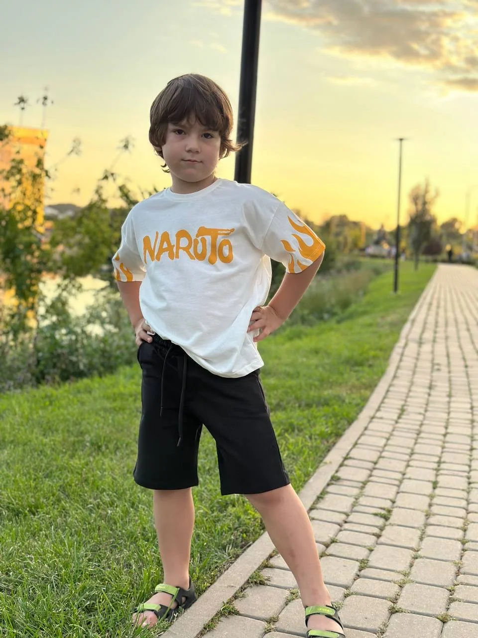Костюм летний для мальчика 104; 110 Zara Турция - миниатюра 4