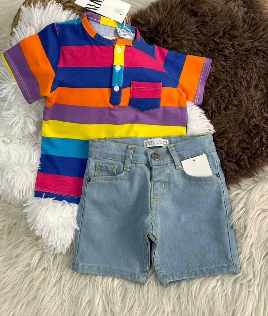 Шорты джинсовые детские новые Zara Турция - изображение 1