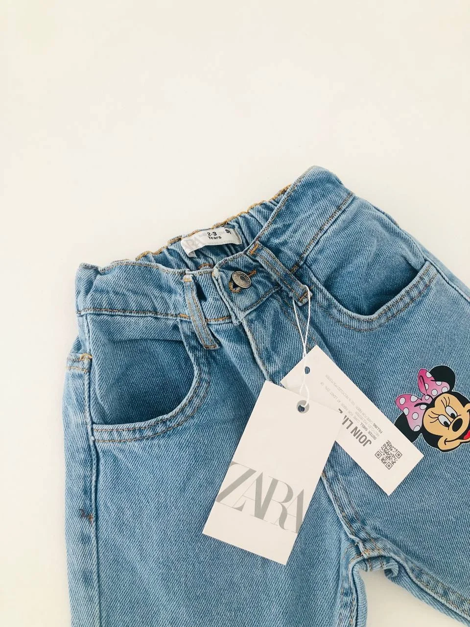 Джинсы для девочек новые Турция Zara - миниатюра 2