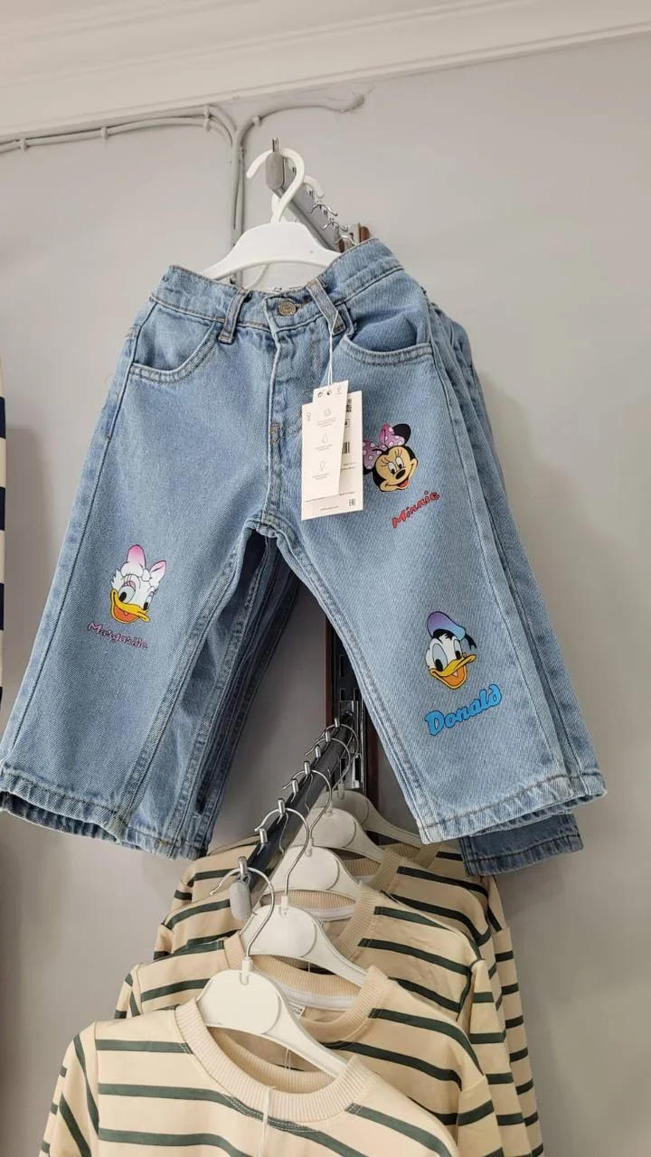 Джинсы для девочек новые Турция Zara - миниатюра 4