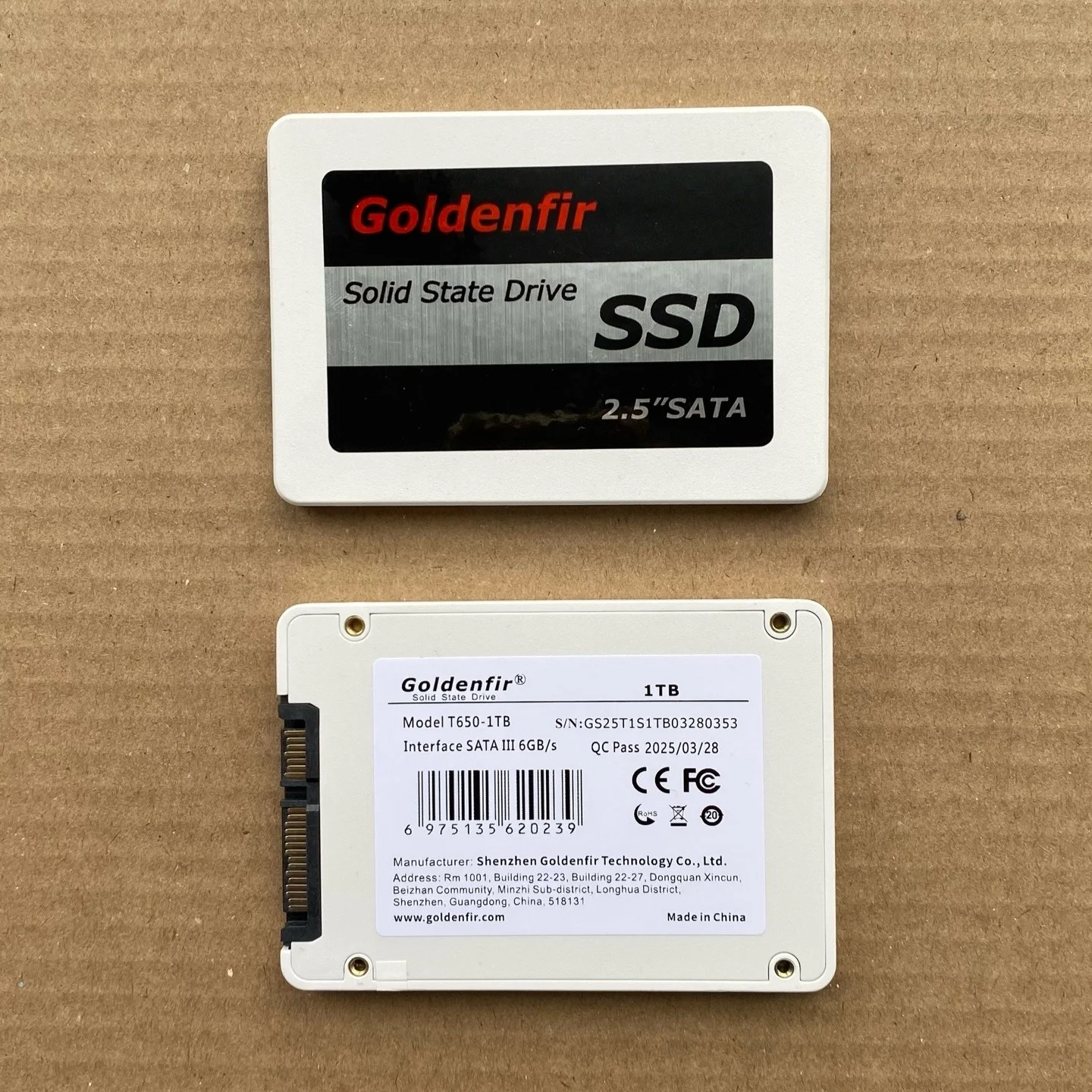 SSD 1 тб 2.5 SATA различных брендов - миниатюра 3