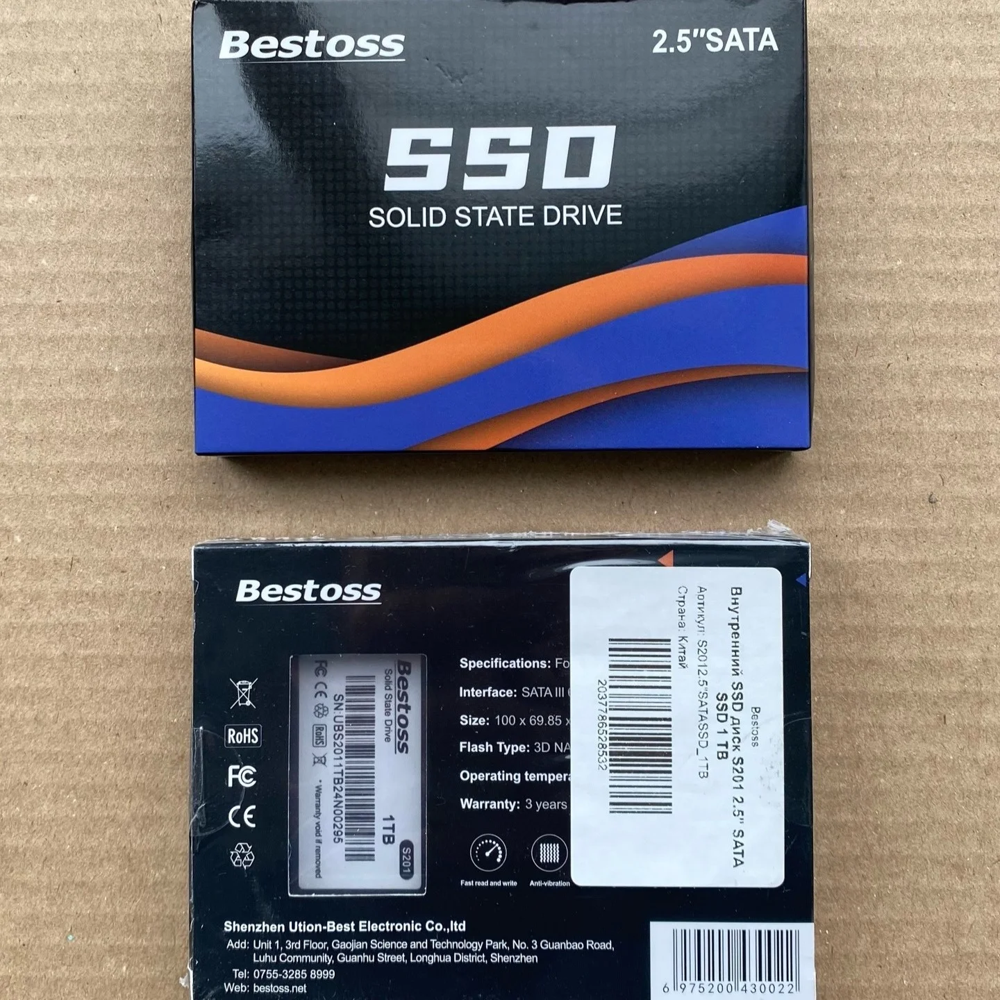 SSD 1 тб 2.5 SATA различных брендов - миниатюра 4