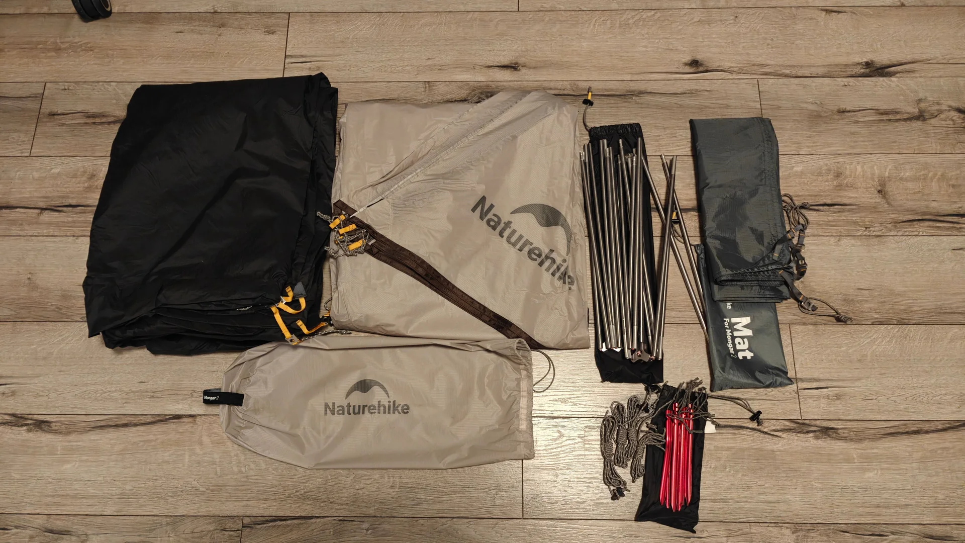 Палатка Naturehike Mongar 2 20d - миниатюра 6
