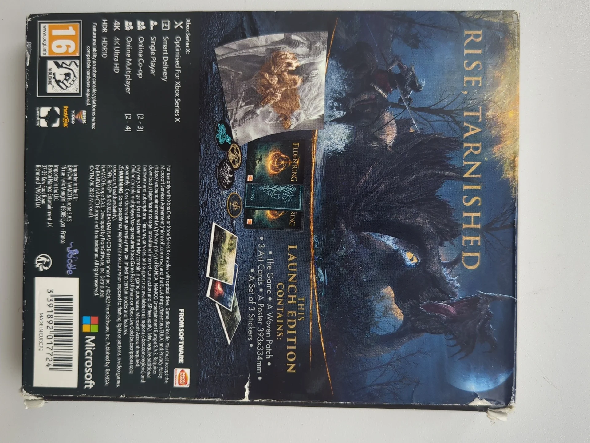 Диск Elden Ring Launch edition Премьерное издание - миниатюра 5