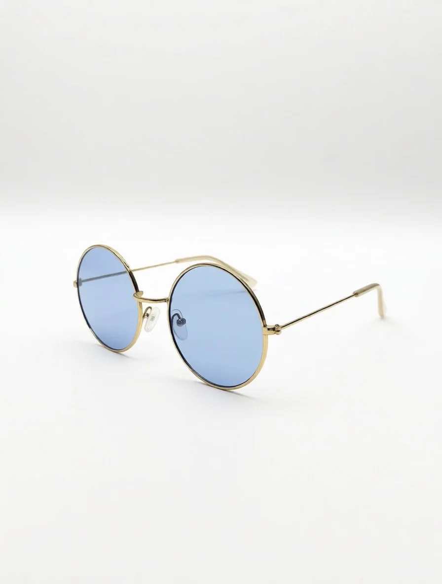 Круглые ретро очки в стиле Ray-Ban - миниатюра 4