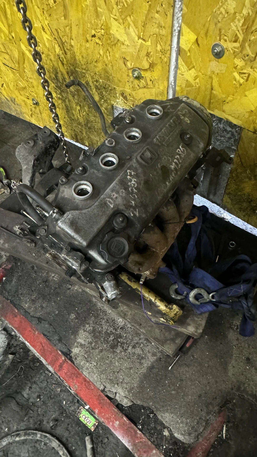 Двигатель Honda D15B на запчасти - миниатюра 2