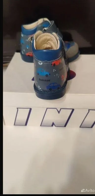 Детские демисезонные ботинки bottilin 21 размер - миниатюра 3
