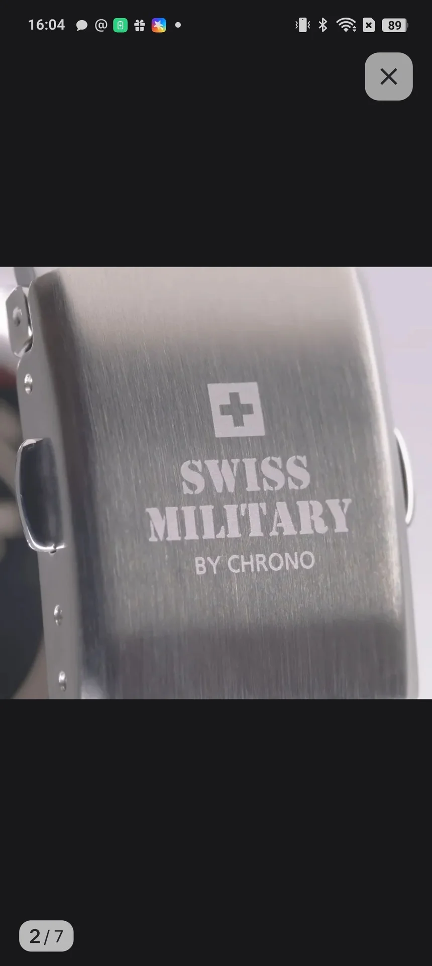 Наручные часы swiss military sm30201.06 - миниатюра 7