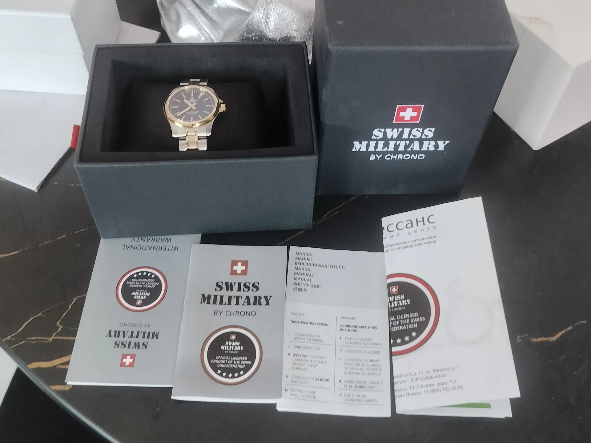 Наручные часы swiss military sm30201.06 - миниатюра 8